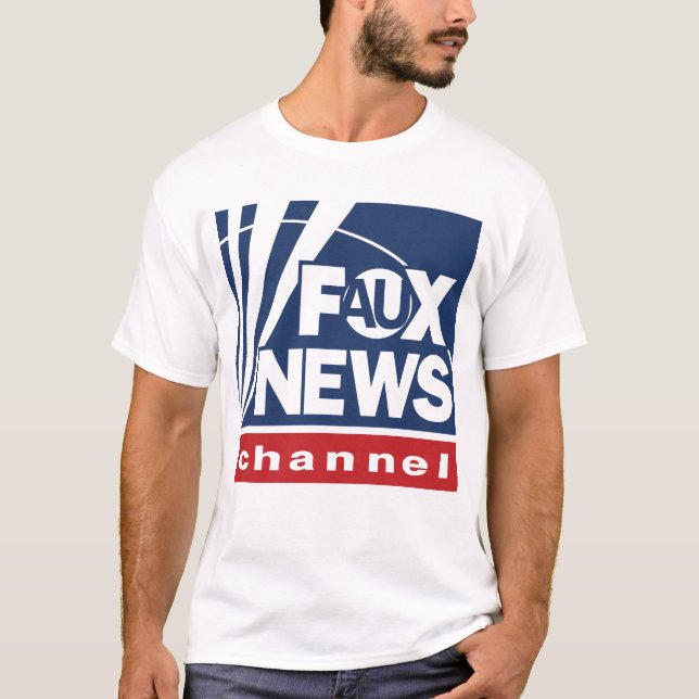Faux or Fox News spoof  T-Shirt (Front)