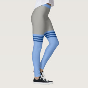 Faux Over the Knee Socks Funny Leggings Your Colou