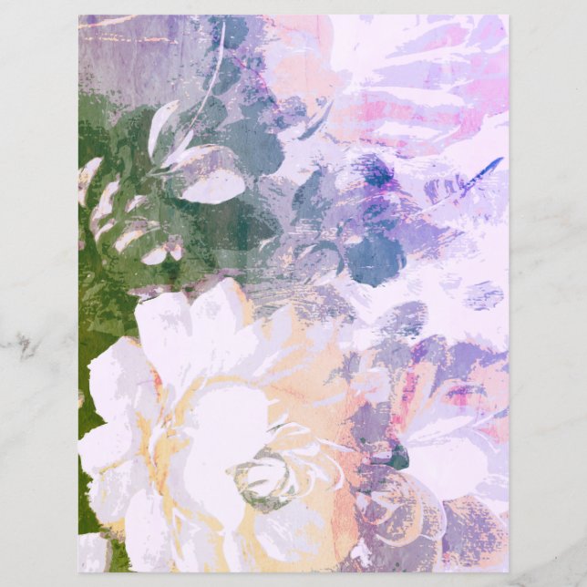 Faux Painted Floral (Front)