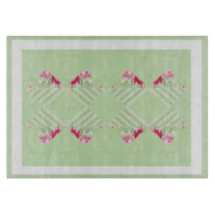 Faux Patchwork Glass Cutting Boards