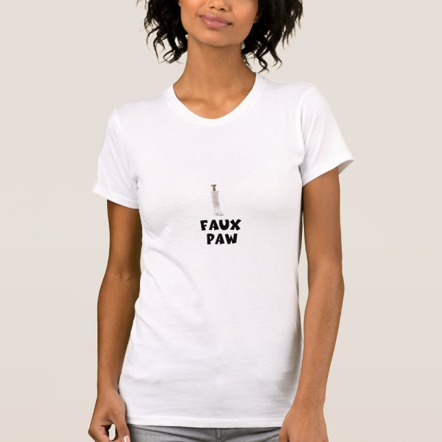 FAUX PAW t-shirt (Front)