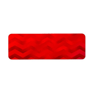 Faux Red Burgundy Shiny Foil Texture Chevron