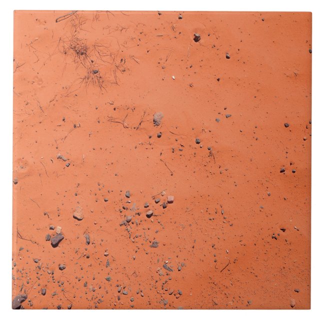 faux red desert stone  tile (Front)