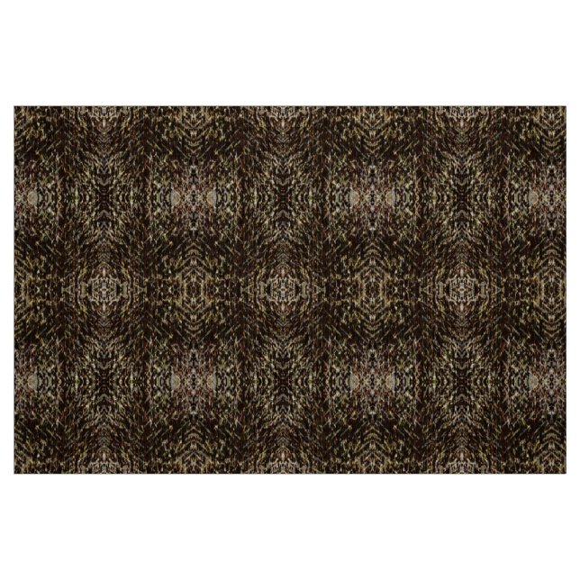 Faux Red Wolf Natural Linen Fabric-Design 2 Fabric (Fat Quarter)