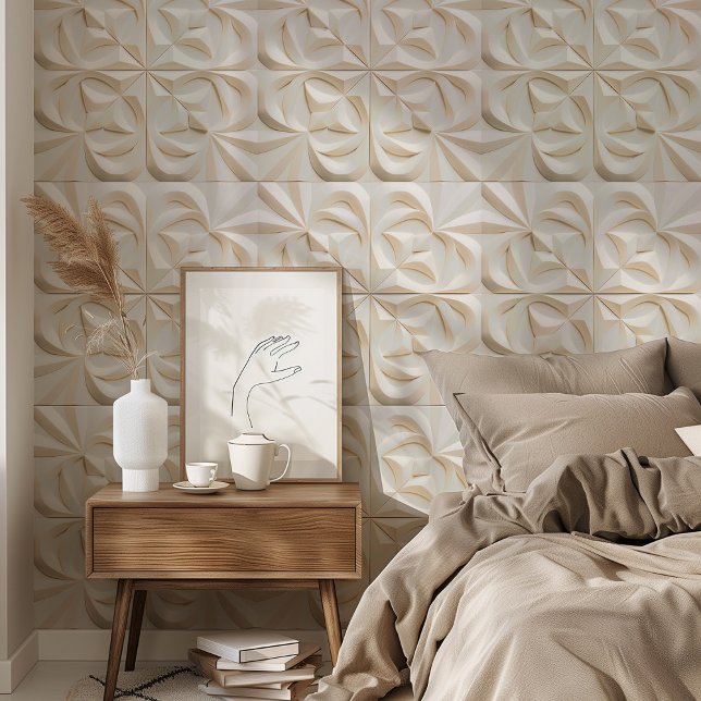 Faux Relief Peel & Stick Wallpaper (Creator Uploaded)
