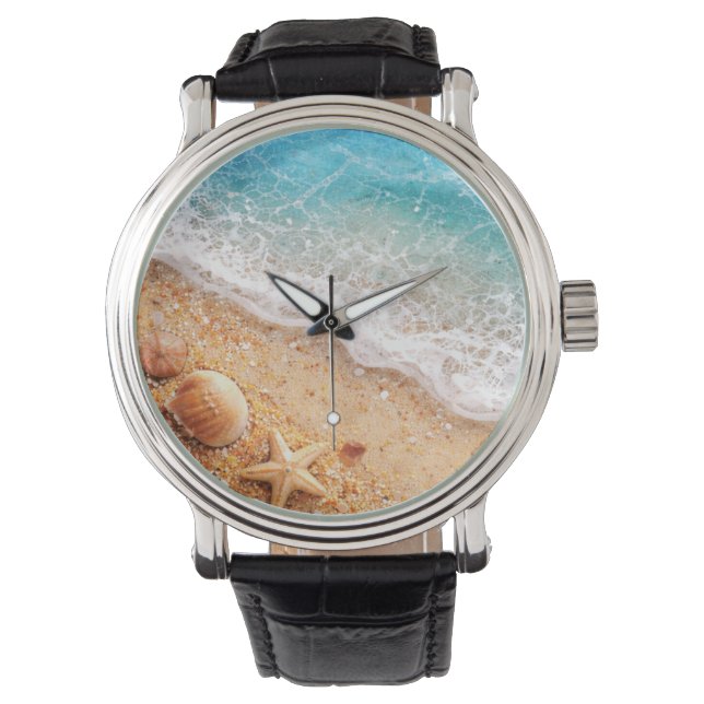 Faux resin ocean ewatch watch (Front)