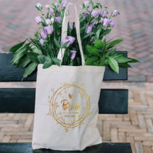 Faux Rose Gold Bride Heart Personalised Wedding