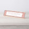 Faux Rose Gold Glitter Lux Personalised Name Plate