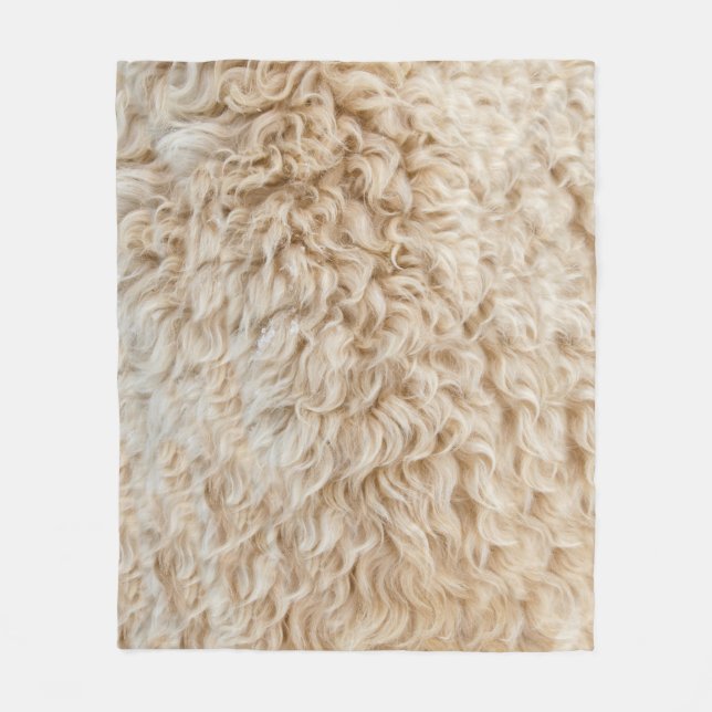 Faux Sheep Skin Blanket (Front)