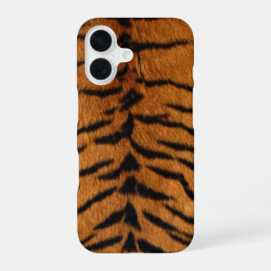 Faux Siberian Tiger Skin iPhone 16 Case