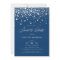 Faux Silver Foil Confetti | Navy Sweet Sixteen