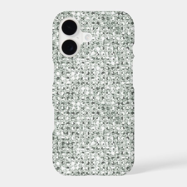 Faux Silver Glitter (Back)