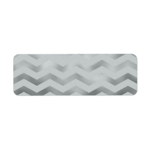Faux Silver Grey Foil Chevron Zig Zag Texture