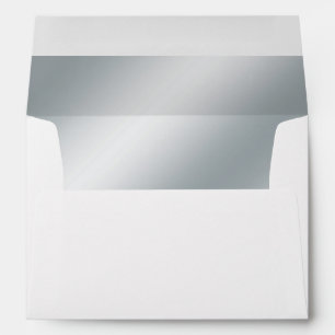 Faux Silver Lined Envelope