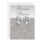 Faux Silver Sequins and Bow Bridal Shower