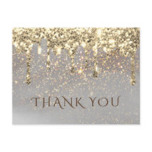 faux sparkle thank you