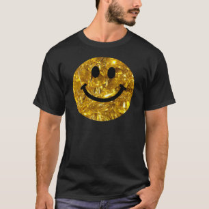 Faux Sparkly Gold Bling T-Shirt