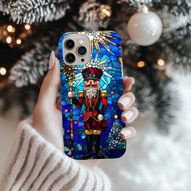Faux Stained Glass Nutcracker iPhone / iPad case (Creator Uploaded)