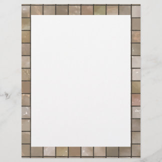 Faux Tan Floor Tile Image