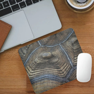 Faux Tortoiseshell Photographic Natural Pattern Mouse Mat