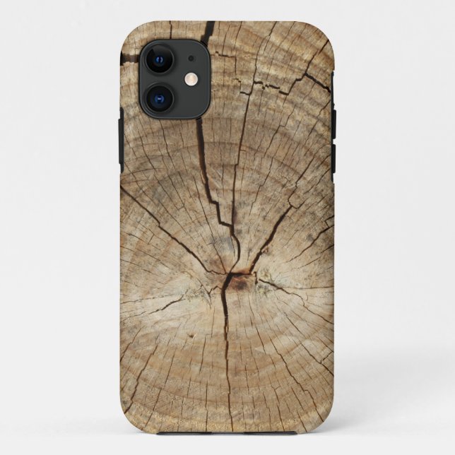 Faux Tree Rings Background Case-Mate iPhone Case (Back)