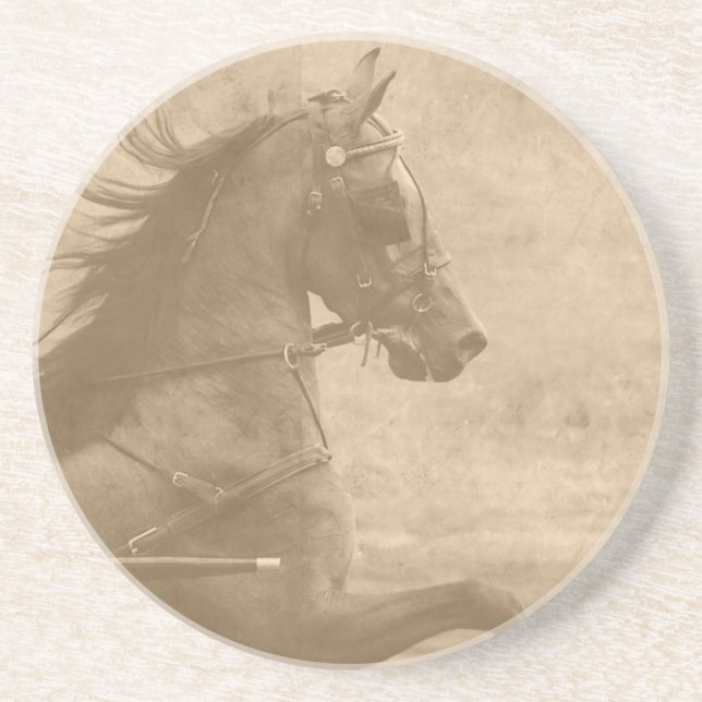 Faux Vintage Hackney Coaster (Front)
