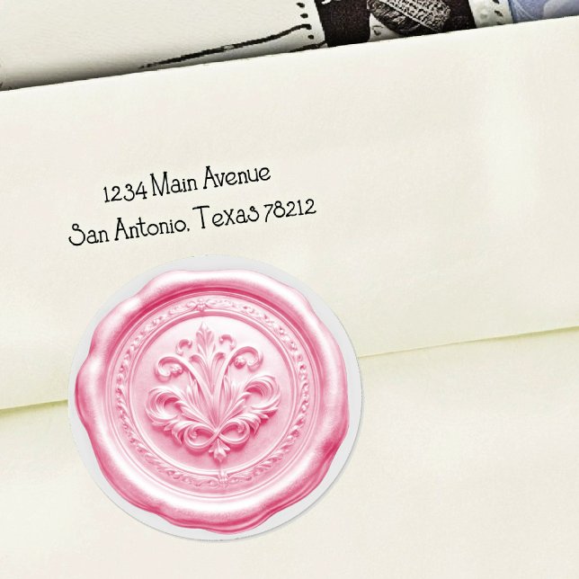 Faux Wax Envelope Seal Style 4 Red 13 (Creator Uploaded)