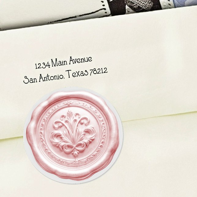 Faux Wax Envelope Seal Style 4 Red 7 (Creator Uploaded)