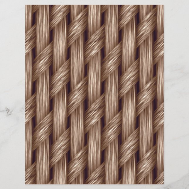 Faux Weave 3 Craft Paper (Front)