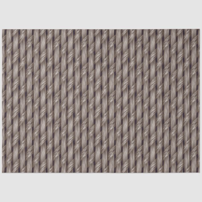 Faux Weave Decoupage Background Tissue Paper (Front)