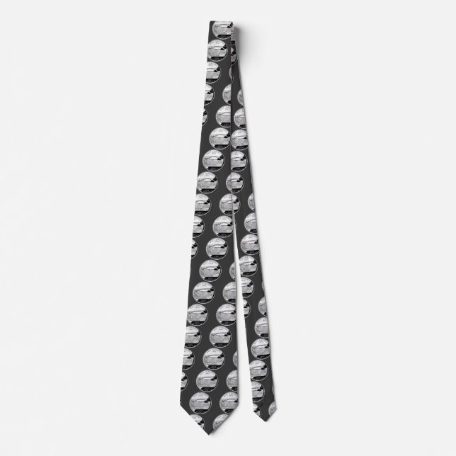 Faux West Virginia State Quarter Tie (Front)