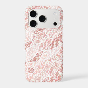 Faux White Lace Fishnet iPhone Case Unique