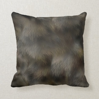 Faux Fur Cushions - Faux Fur Scatter Cushions Zazzle.co.uk