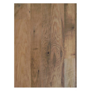 Faux Wood Planks Tablecloth