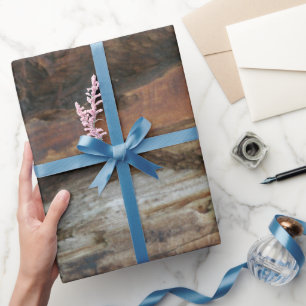 Faux wood Rustic pattern wrapping paper