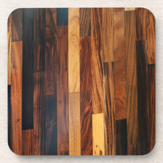 Faux Wooden Floor Slats Coaster