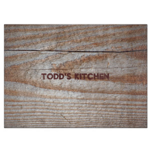 Faux Wooden Plank Cutting Board