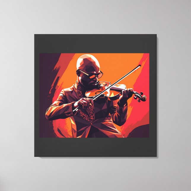 Faux Wrapped Canvas Print (Front)