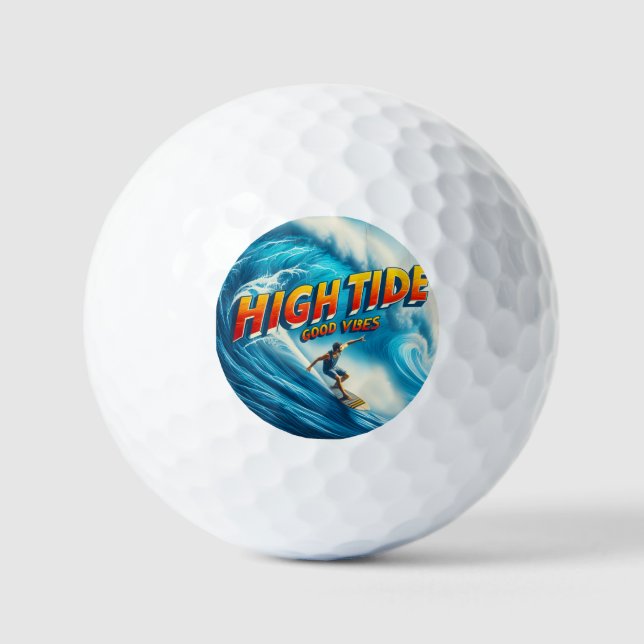 Faux Wrapped Canvas Print Golf Balls (Front)