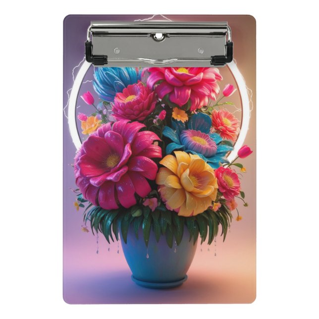 Faux Wrapped Canvas Print Mini Clipboard (Front)