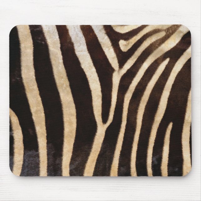 faux zebra print mouse mat (Front)