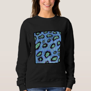 Favia Coral Blue Saltwater Reef Aquarium Tropical Sweatshirt