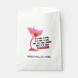 FAVOR BAGS - BUT IT'S GOT BOOZE!