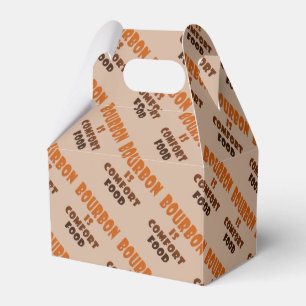 FAVOR BOXES - BOURBON is Comfort Food