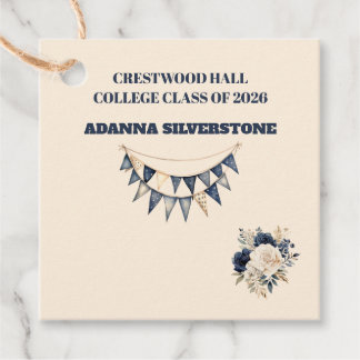 Favor Tags-Editable Grad Keepsakes Favor Tags