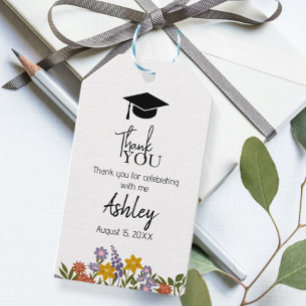 Favor tags or gifts for guests adorned 