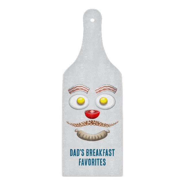FAVORITE BREAKFAST FATHER'S DAY CUTTING BOARD (Front)