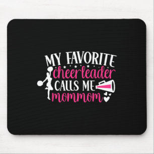 Favorite Cheerleader Calls Me Mommom Cheer Mommom Mouse Mat