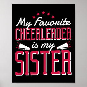 Favorite Cheerleader Is My Sister, Cheerleader Che Poster