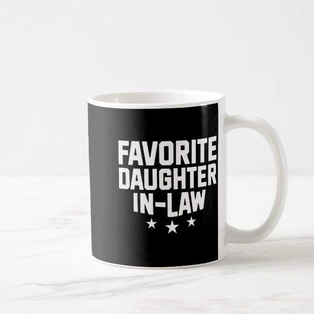 Favorite Daughter-in-law Funny Wife Mom Mother's D Coffee Mug (Right)